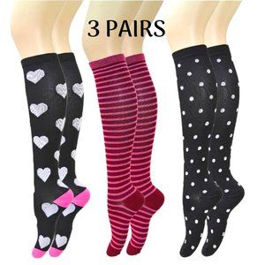 Womens Compression socks 3 PAIRS